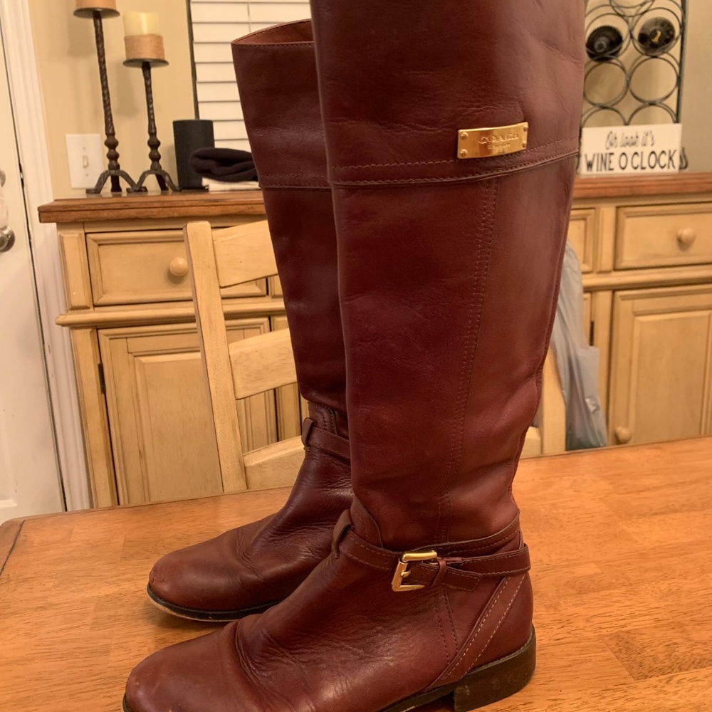 COACH Riding Boots - Picture 3 of 5